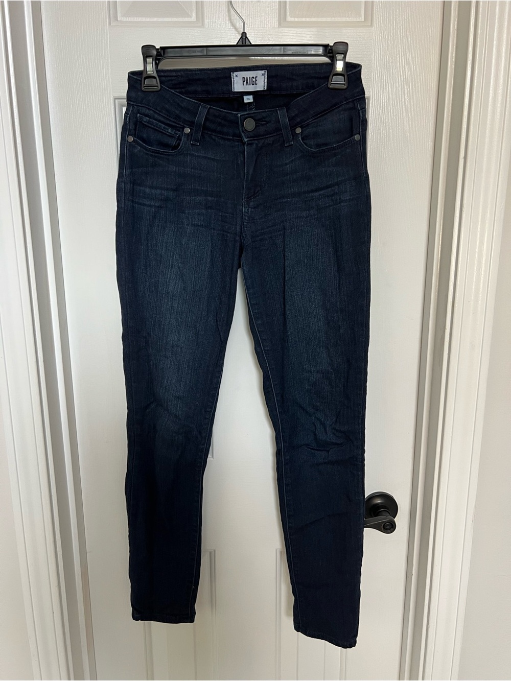 PAIGE Dark Indigo Skinny Jeans for Women